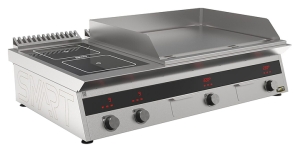 ПЛИТА ИНДУКЦИОННАЯ КОМБИНИРОВАННАЯ SMART INDUCTION K76-5KPPN (С ГРИЛЕМ)