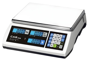 ТОРГОВЫЕ ВЕСЫ CAS ER JR-15CB БЕЛЫЕ