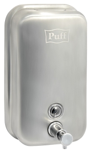 ДОЗАТОР ЖИДКОГО МЫЛА PUFF 8615M АНТИВАНДАЛЬНЫЙ МАТОВЫЙ, 1 Л