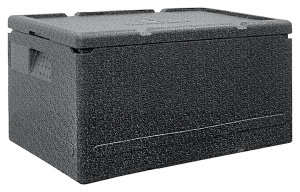 ТЕРМОКОНТЕЙНЕР TERMOBOX STP NORM N 6424N 32 Л 600Х400Х240 ММ (ПОЛИПРОПИЛЕН) ЧЕРНЫЙ