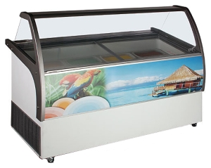 ВИТРИНА ДЛЯ МОРОЖЕНОГО CRYSTAL VENUS 56 ELEGANTE