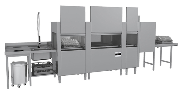 МАШИНА ПОСУДОМОЕЧНАЯ КОНВЕЙЕРНАЯ APACH CHEF LINE LTPT270 PWURC AWYX2