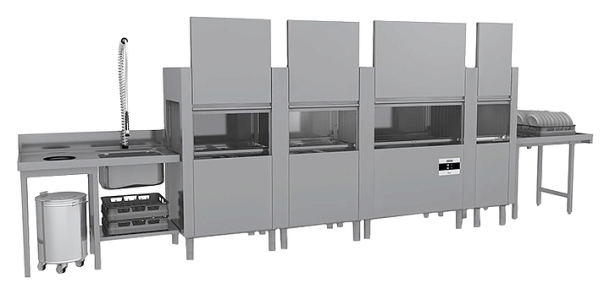 МАШИНА ПОСУДОМОЕЧНАЯ КОНВЕЙЕРНАЯ APACH CHEF LINE LTPT320 PW1W2MR POWER
