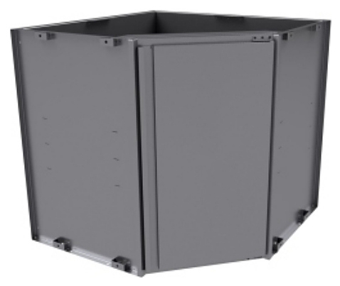 МОДУЛЬ НЕЙТРАЛЬНЫЙ УГЛОВОЙ ВНЕШНИЙ BSV-INOX BNAE6-30