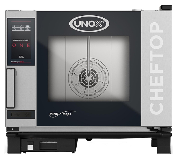 ПАРОКОНВЕКТОМАТ UNOX XEVC-0511-E1LM ПЕТЛИ СПРАВА