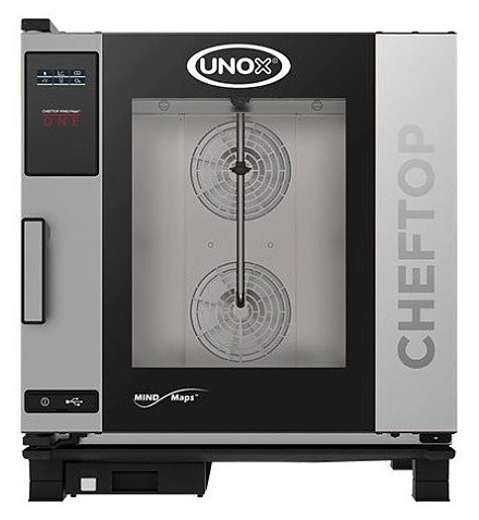 ПАРОКОНВЕКТОМАТ UNOX XEVC-0711-E1LM ПЕТЛИ СПРАВА
