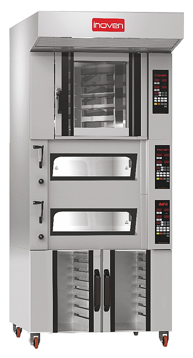 ПЕЧЬ КОМБИНИРОВАННАЯ ЭЛЕКТРИЧЕСКАЯ INOVEN ARTOS 5+4 (С РАССТОЕЧНЫМ ШКАФОМ)
