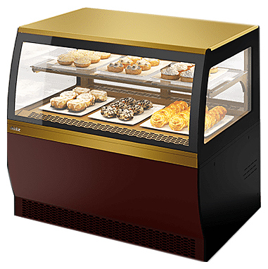 ВИТРИНА КОНДИТЕРСКАЯ CHILZ VETE 90 C ШОКОЛАД, ЗОЛОТОЙ ГЛЯНЕЦ