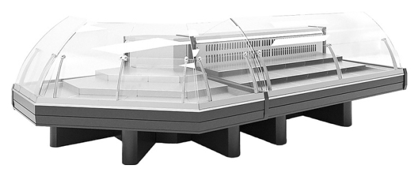 ВИТРИНА ХОЛОДИЛЬНАЯ LIDA VISION-2 SU (2400Х1270Х1200 ММ)