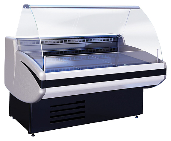 ВИТРИНА ХОЛОДИЛЬНАЯ CRYSPI GAMMA-2 SN 1800 LED (С БОКОВИНАМИ)