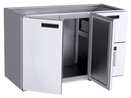 МОДУЛЬ ХОЛОДИЛЬНЫЙ БАРНЫЙ ДЛЯ КЕГ BSV-INOX BRK6-1