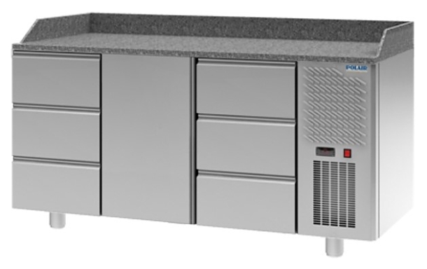 СТОЛ ДЛЯ ПИЦЦЫ POLAIR TM3PIZZA303-G