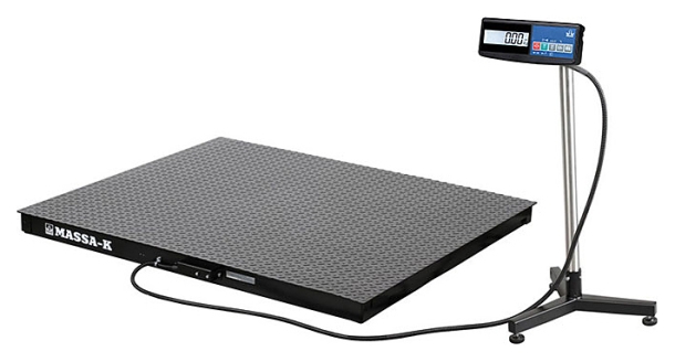 ВЕСЫ НАПОЛЬНЫЕ МАССА-К 4D-PM-10/10-1000-A